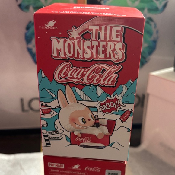 Pop Mart Labubu Coca-Cola The Monsters-Blind Box/Authentic - Picture 1 of 3